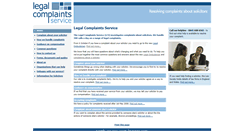 Desktop Screenshot of legalcomplaints.org.uk